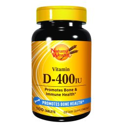 Natural Wealth Vitamin D 400 iu 100 tableta