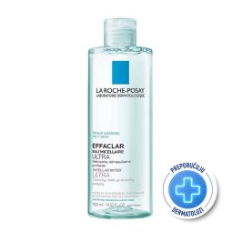 La Roche Posay Effaclar Micelarna voda-masna i osetljiva koža 400 ml