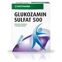 Glukozamin sulfat 500 Dietpharm, 30 kapsula