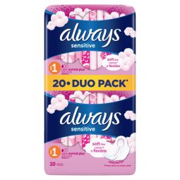 Always Ultra Sensitive Normal Duo ulošci, 20 komada