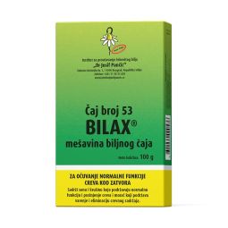 Bilax - mešavina biljnog čaja za očuvanje normalne funkcije creva kod zatvora (Čaj broj 53) 100 g