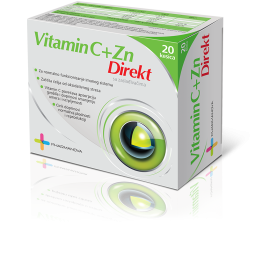 Vitamin C + Zn Direkt 20 kesica