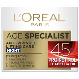 Loreal Paris Age Specialist Anti-Wrinkle 45+ Noćna nega protiv bora 50ml