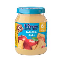 Lino kašica Jabuka i Keks (6+) 190g