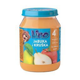 Lino kašica Jabuka i Kruška (4+) 190g