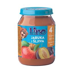 Lino kašica Jabuka i Šljiva (4+) 190g