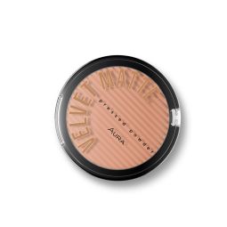 Aura kompaktni puder Velvet Matte 313 Honey 9 g