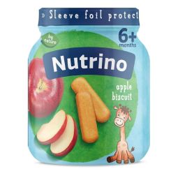 Nutrino Pire od voća - Jabuka i Keks 125g