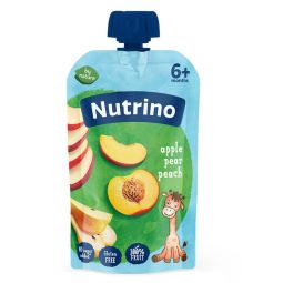 Nutrino Voćni pire - Jabuka, Kruška, Breskva 100g