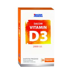 Vitamin D3 2000 IU, 30 kapsula