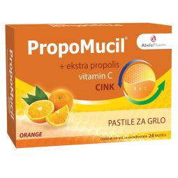 PropoMucil pomorandža 24 pastile