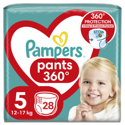 Pampers Pants VP pelene gaćice 5 (12-17 kg), 28 komada