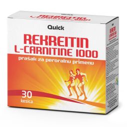 L-Carnitine 1000 Rekreitin prašak za peroralnu primenu 30 kesica