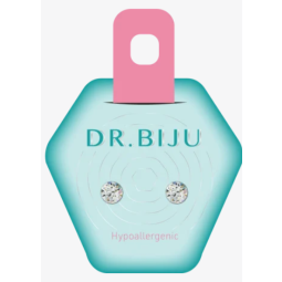 Dr.Biju minđuše 5.3MM Providne Krug