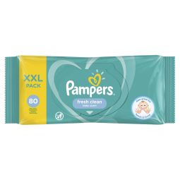 Pampers Fresh XXL, vlažne maramice, 80 komada