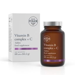 Feller Vitamin B complex + C, 60 tableta