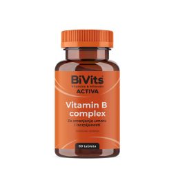 BiVits Activa Vitamin B complex, 60 tableta