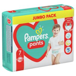 Pampers Pants JP pelene gaćice, veličina 7 (17+ kg), 38 komada