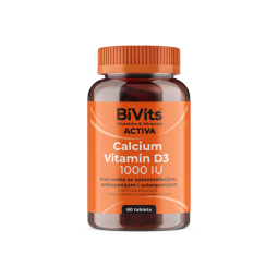 BiVits Activa Calcium Vitamin D3 1000IU, 60 tableta