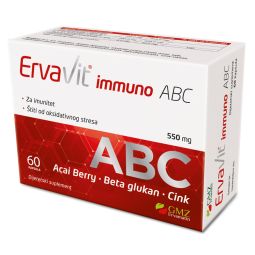 ErvaVit Immuno ABC Beta glukan 60 kapsula