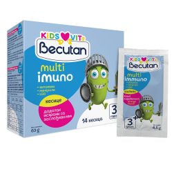 Becutan KIDS VITS multiimuno, 14 kesica