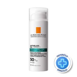 La Roche Posay Anthelios Oil Correct Gel-krema svakodnevna fotokorekcija SPF 50+, 50 ml