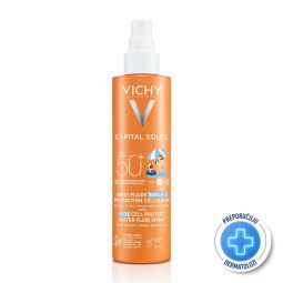 Vichy Capital Soleil Dečji vodeno-fluidni sprej za zaštitu ćelija kože SPF50+ 200 ml