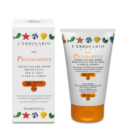 Lerbolario Krema za zaštitu od sunca za decu SPF 30 Piccolosole 125 ml