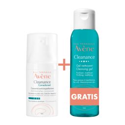 Avene Cleanance Comedomed koncentrat 30 ml + Avene Cleanance gel za umivanje 100 ml Gratis