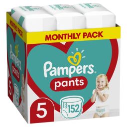 Pampers  Pants Monthly Pack Pelene gaćice S5 12-17kg 152 komada