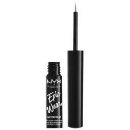 Vodootporni tečni mat ajlajner NYX Professional Makeup 3,5ml Lila