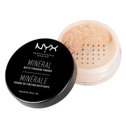 Mineralni puder u prahu za lice sa mat finišom NYX Professional Makeup 8g Light/Medium