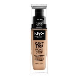 Mat tečni puder 24h NYX Professional Makeup Can't Stop Won't Stop 30ml Soft Beige