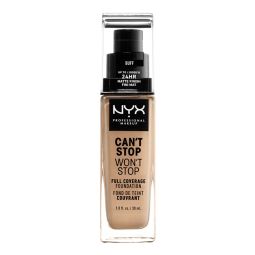 Mat tečni puder 24h NYX Professional Makeup Can't Stop Won't Stop 30ml Buff