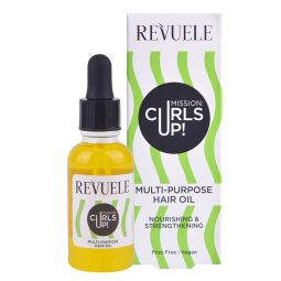 Revuele višenamensko ulje za kovrdžavu kosu Curls up! 30ml