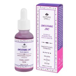 Nature Spell Serum za zaglađivanje kože lica 3% AHA + 1% Cink 30ml