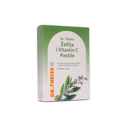 Dr.Theiss Herbal sept žalfija i vitamin C pastile 36 komada