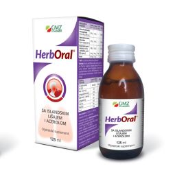 HerbOral sa islandskim lišajem i acerolom 125 ml