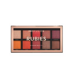 Profusion Mini Artistry Rubies - paleta senki za oči 10 nijansi