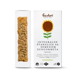 Integralne štanglice sa semenom suncokreta 100g