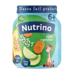 Nutrino kasica mešano povrće 125g