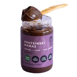 Gorila Proteinski namaz čokolada + nugat + biljni proteini 375g