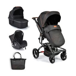 Cangaroo Ellada premium kolica za bebe 3 u 1 - Black