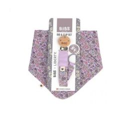 Bibs x liberty set portikla i lančić Chamomile Lawn Violet Sky