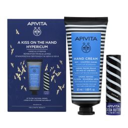 Apivita Promo krema za ruke kantarion 50 ml + stik kakao 4,4g