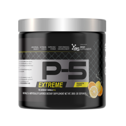 Basic P-5 Pre Workout Powder - Orange & Lemon 300g