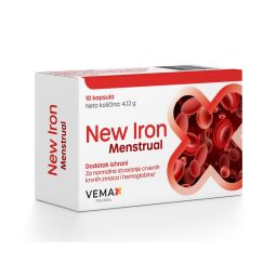 New Iron Menstrual 10 kapsula