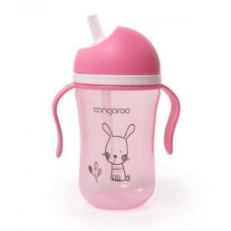 Cangaroo šolja za bebe Bunny Pink 300ml C0587 - CAN3423