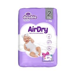 Violeta pelene Duble Care Mini 2 (3-6 kg) 76 komada