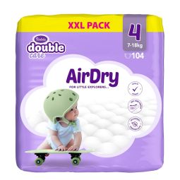 Violeta pelene Duble Care Air Dry Giga Maxi 4 XXL (7-18 kg) 104 komada